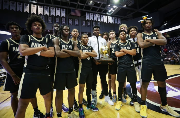 St. Paul VI poses together after winning the Bass Pro Tournament of Champions on Jan. 13, 2024.